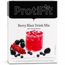 ProtiFit - Korkea proteiini Hedelmät Maustettu Powder Drink Mix, 15g Proteiini, Alhainen Kalori, Sokeriton, Ihanteellinen Proteiini Yhteensopiva, 7 Tarjoilua per laatikko (Berry Blast)