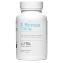 D-Mannose 1000 mg - Urinary Tract Health - med Cranberry Concentrate, Organic Rose HIPS, Acerola Extract - 60 vegetariska kapslar