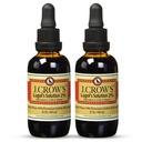 J.CROW'S® Lugol's Solution of Jodi 2% 2 oz (2 pullo) 