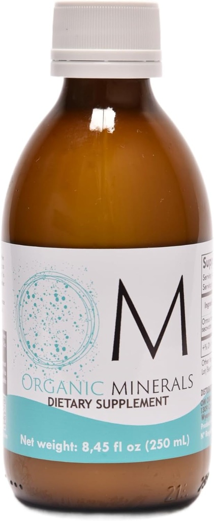 Ormus Organic Minerals 250 ml - Ormus Pure Premium - Voide - Syvien Atlantin vesien mineraalit - Monatominen - 1 Yksikkö