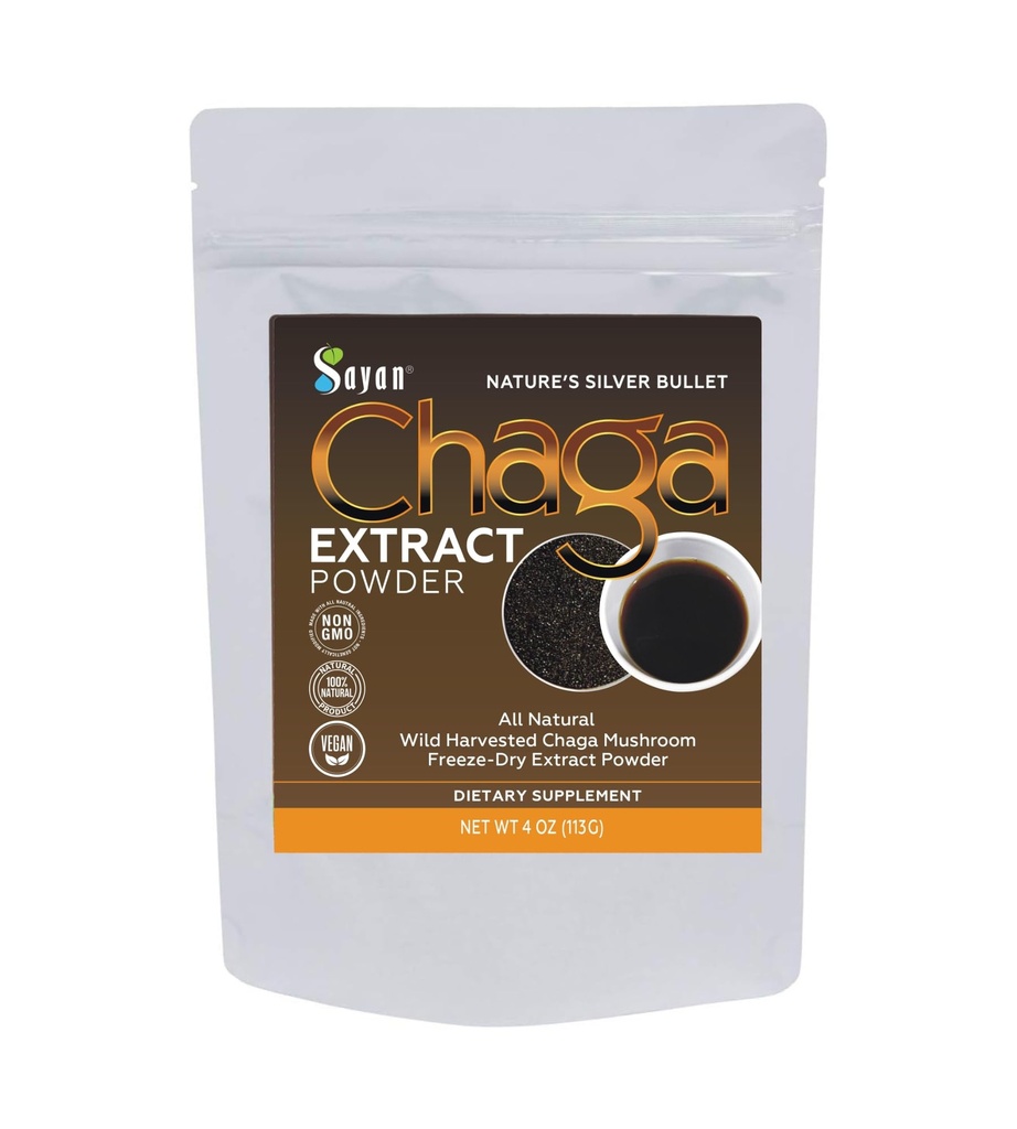 Sayan Chaga Mushroom Extract Powder (4oz) 