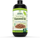 Herbal Secrets Organic Pellavaöljy Supplement . 16 Fl. Oz. (473 ml)