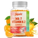 Vitamin K2 MK-7 Gummies 100mcg, Extra Strength K2 Vitamin Supplement för Bone & He-Art Support, Chewable Natural Orange Smak, Non GMO, Vegan, 60 Gummies