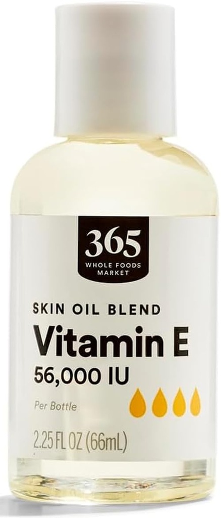 365 av Whole Foods Market, Vitamin E Skin Oil 56 000 IE, 2,25 fl oz