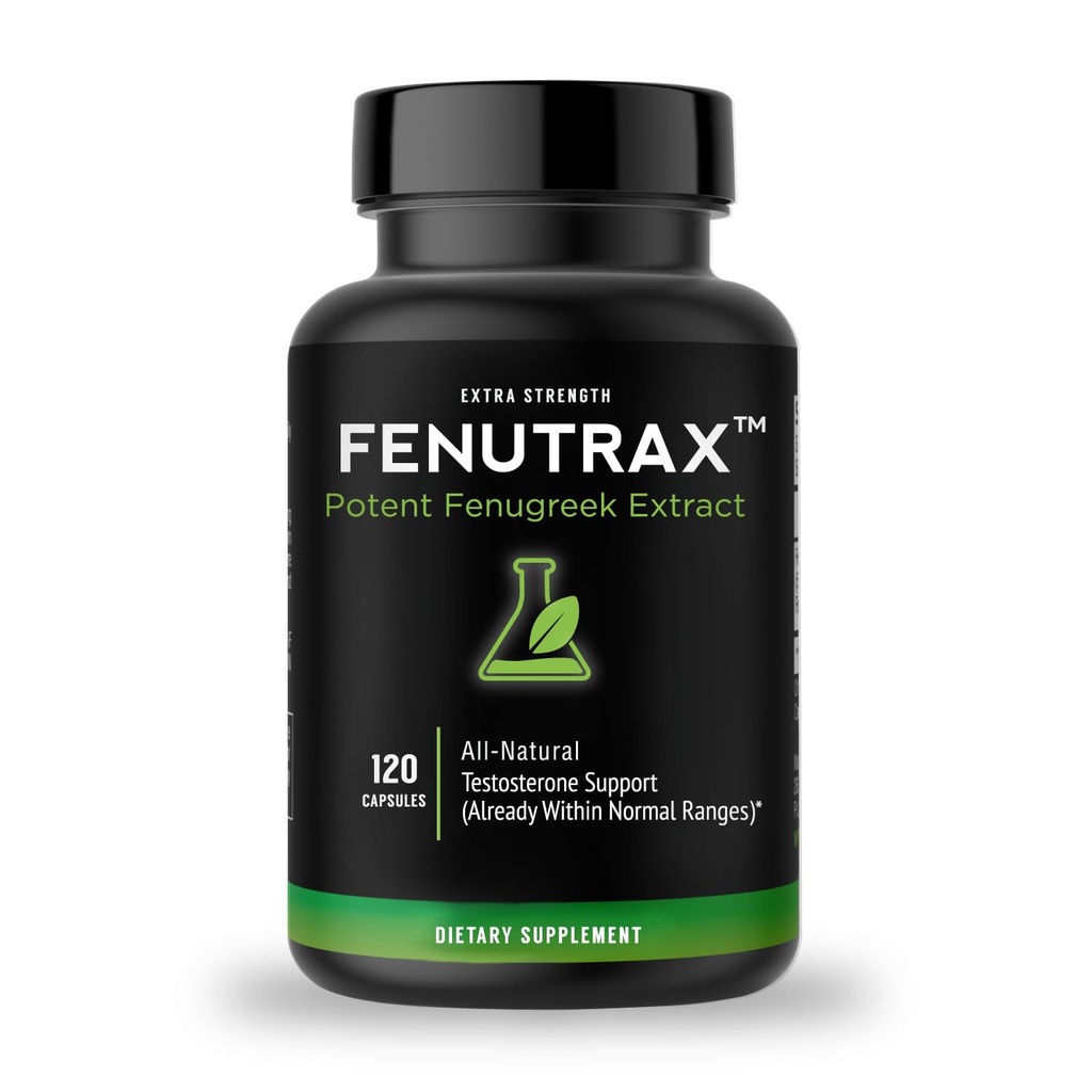 VitaMonk FenuTraxTM Fenugreek Extract 2 månader Supply - Starkare än Testofen för män - Fenugreek Seed Extract - Muscle Growth, Energy och Drive Support