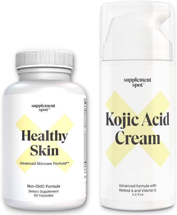 Bundle: Terve iho anti-aging täydentää ja Kojic Acid Face Cream