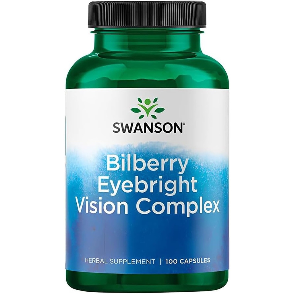 Swanson Bilberry Eyebright Vision Complex (100 kapselia)