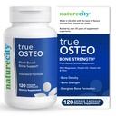 NatureCity True-Osteo Plant-Based Supplement for Bone Strength ... AlgaeCal Kalsium & Magnesium, Plant-Based D3-vitamiini, K2-vitamiini, silikoni...