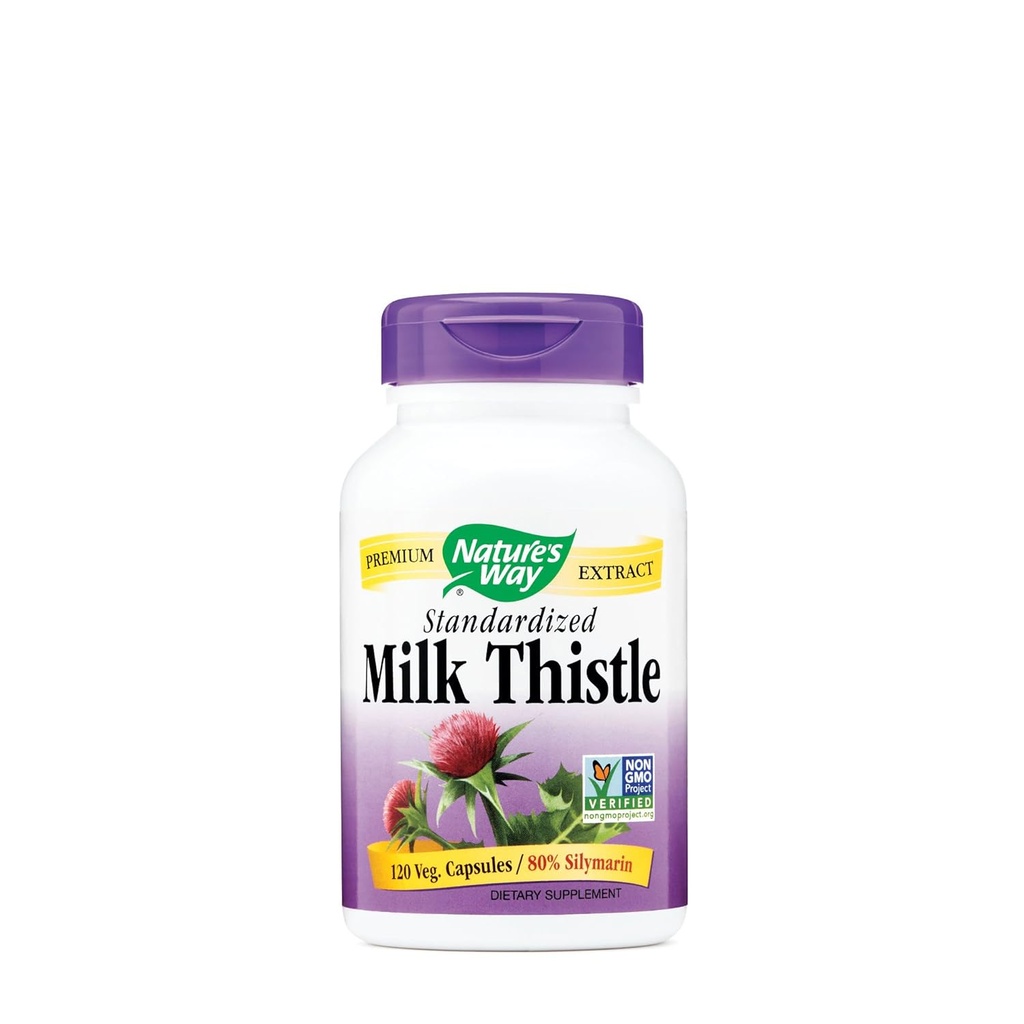 Natures Way Milk Thistle Standardized, 120