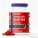 NYO3 Krill Oil Omega 3 Supplement 1000mg 90 Softgels EPA & DHA, Pure Antarktis Krill Oil Astaksantiinilla ja 56% Fosfolipidit Laboratoriossa testattu