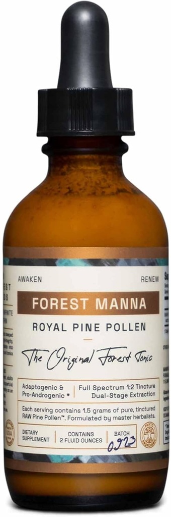 RAW Forest Foods Forest Manna Royal Pine Pollen Tincture 