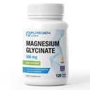 Magnesium Glycinate 500 mg [High Potency] 120 Veggie Caps, kelated for Superior Absorption ...