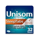 Unisom SleepTabs, Nighttime Sleep-aid, Doxylamiini Succinate, 32 tablettia