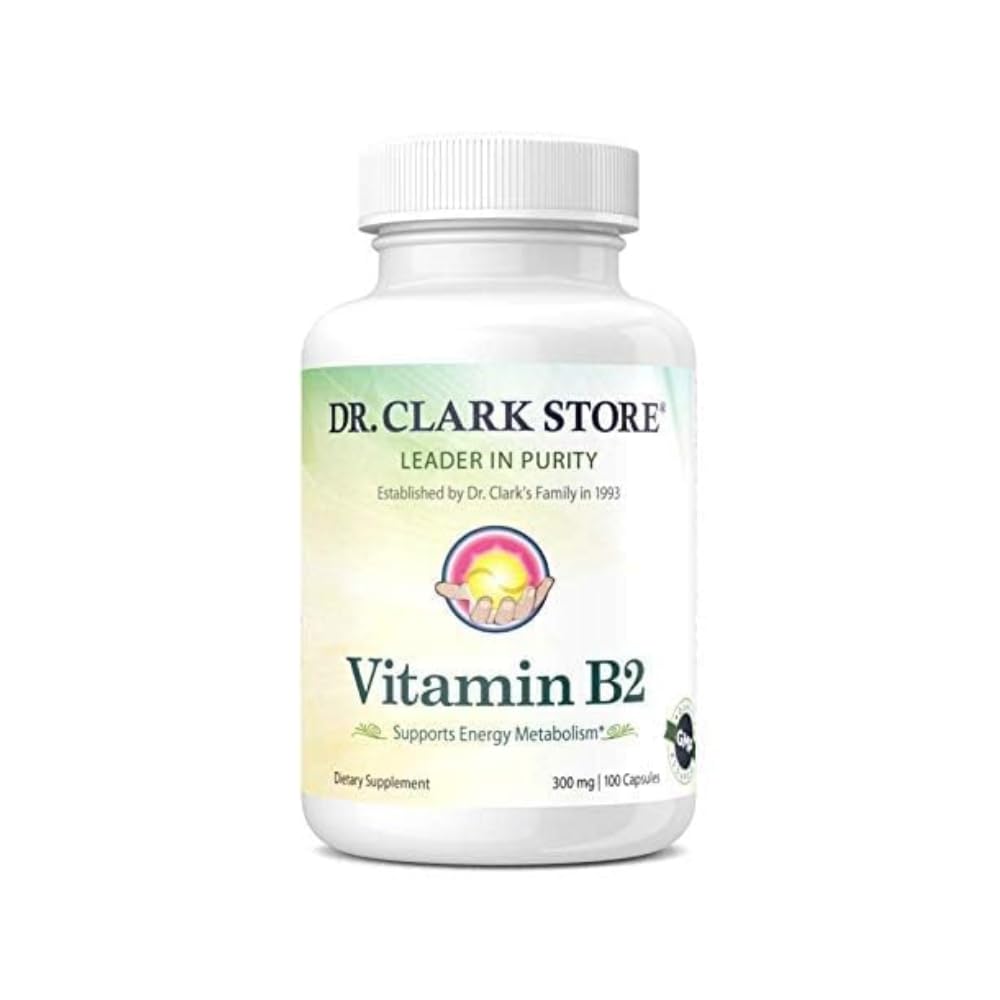 Tri Clark B2-vitamiinilisä, 300 mg, 100 liivatekapselia