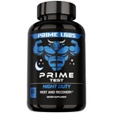 Prime Labs Night Duty - Nighttime Testosteroni Booster & Sleep Support - PM Rest & Muscle Recovery Lisäravinteet - 60