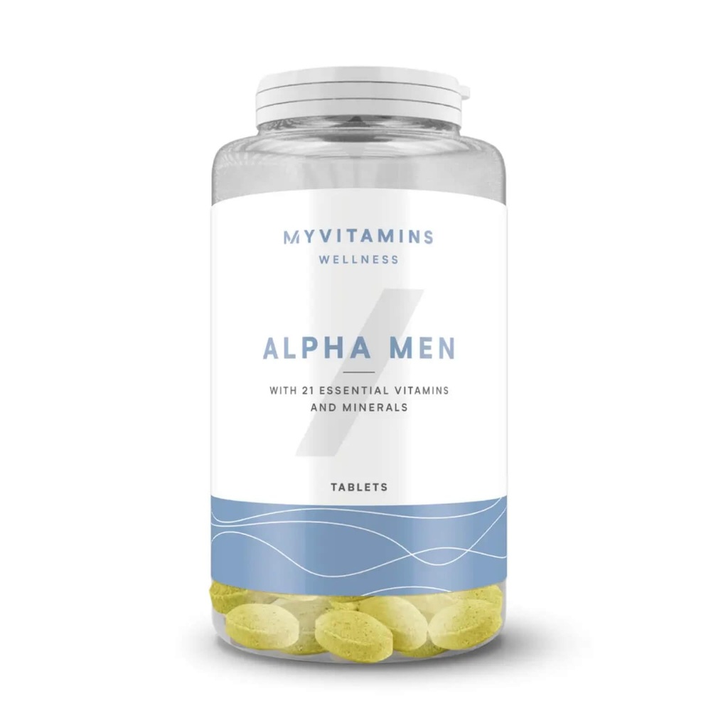 MyProtein Alpha Men 240 geelikapselia