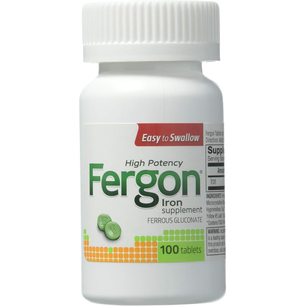 Fergon High Potency Iron Supplement, 100 kreivi