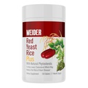 Weider Red Yeast Rice Plus 1200mg, 850 mg luonnon fytosterolit, gluteeniton, yhden kuukauden tarjonta