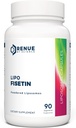 Rerue By Science Fisetin ... 90 Liposomal Fisetin Supplements - 150 mg Fisetin per Serving ...