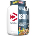 Dymatize x Fruity Pebbles ISO100 Whey Protein Powder Isolate, 25g proteiinia, 5.5g BCAAs, 120 Cal., Gluteeniton, 1g rasvaa, 1g sokeria, 2g karb (45 tarjoilua)