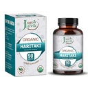 Just Jaivik Organic Haritaki (Terminia Chebula) - 750 mg (90 tablettia)