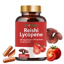 Lycopene Capsules - Lycopene Supplement 200mg Reishi Mushroom 200mg, Natural Tomaattiuute Mushroom Kapselit Immuunin tuki - Gluteeniton, ei-GMO