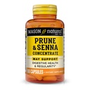 MASON NATURAL Prune Senna Concentrate, Natural Vihanneslaksatiivi sääntöjenmukaisuuden ja tukee Bowel & Ruoansulatuskanavan toimintoja, 100 kapselia