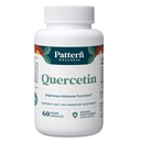 Pattern Wellness Quercetin Supplement with bromelain - Immunotoiminta & Cellular Health Support - Antioksidantti & koko kehon hyvinvointi - 60 vegan kapselit