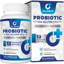 300 miljardia PMY Probiootti, 12 kantaa 3 Organic Prebiootit, Probiootit naisille ja miehille, Päivittäinen täydentää digestiivinen, immuuni, Gut & Bloating Health, Hylly Vakaa, Vegan, 60 kreivit