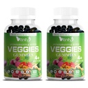VITINITY Kasvikset täydennysosa-Made todellinen Super kasviksia herkullisia Gummies(120 Chews),30 Kasvikset,Herbs,Herbs,Herbs ja kasvis Supplement,Non-GMO,Pectin-Baseed,Gluten-vapaa, Ei enempää pillereitä (60 päivä)