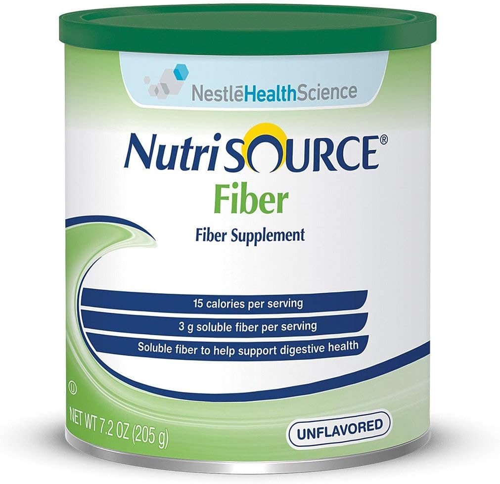 Nutrisource 4390097551 Fiber Pulver Supplement, 1 Canister
