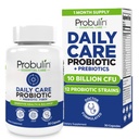 Probulin Daily Care Probiotic Supplement, digestiivinen, Gut, ja immuuniterveyden tuki kapselit miesten ja naisten, 10 miljardia PMY, Vegan, 30 Count Bottle