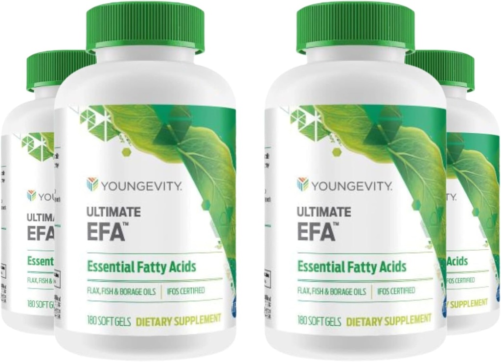 Youngevity Ultimate EFA - Organic Source of Essential Favoids Omega 3, 6, & 9