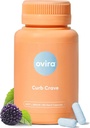 Ovira Curb Cravings Lisäravinteet - Sisältää KRONOLOGINENOBLOCK, energia-tuki kapselit, Ravitsemus täydentää miesten ja naisten, Kromi-100mg