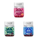 Olly undendiiable Beauty Gummy, 60 Count & Flawless Complexion Gummy, selkeä ja terve iho tuki - 50 Count (Pack of 1) & hehkuva iho Gummy, 25 päivän tarjonta (50 Count)