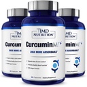1MD Nutrition CurcuminMD Plus - Turmeric Curcumin kanssa Boswellia Serrata - 285x Lisää imeytyvä ...