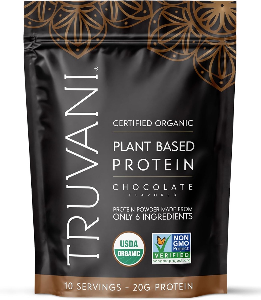 Truvani Vegan Pea Protein Powder 
