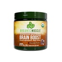 Organic Muscle Brain Boost Nootropics Blend - Vegan & Organic Superfood Health Lisäravinteet keskittyä, muisti & tuottavuus Ashwagandha, Ginkgo & Ginseng - Chocolate Flavor, 20 tarjoilua