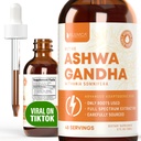 Rejuvica Health Active Ashwagandha - Advanced Liquid Supplement - Withania Somnifera Extract - Ashwagandha Roots Only - Luonnollisesti Occurred Withanolides