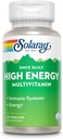 En gång daglig hög energi multivitamin för kvinnor och män - energitillskott - immunstöd w / vitamin C, A, D och E, vitamin B-komplex, spårmineraler, 60-dagars garanti, 30 serv, 30 VegCaps