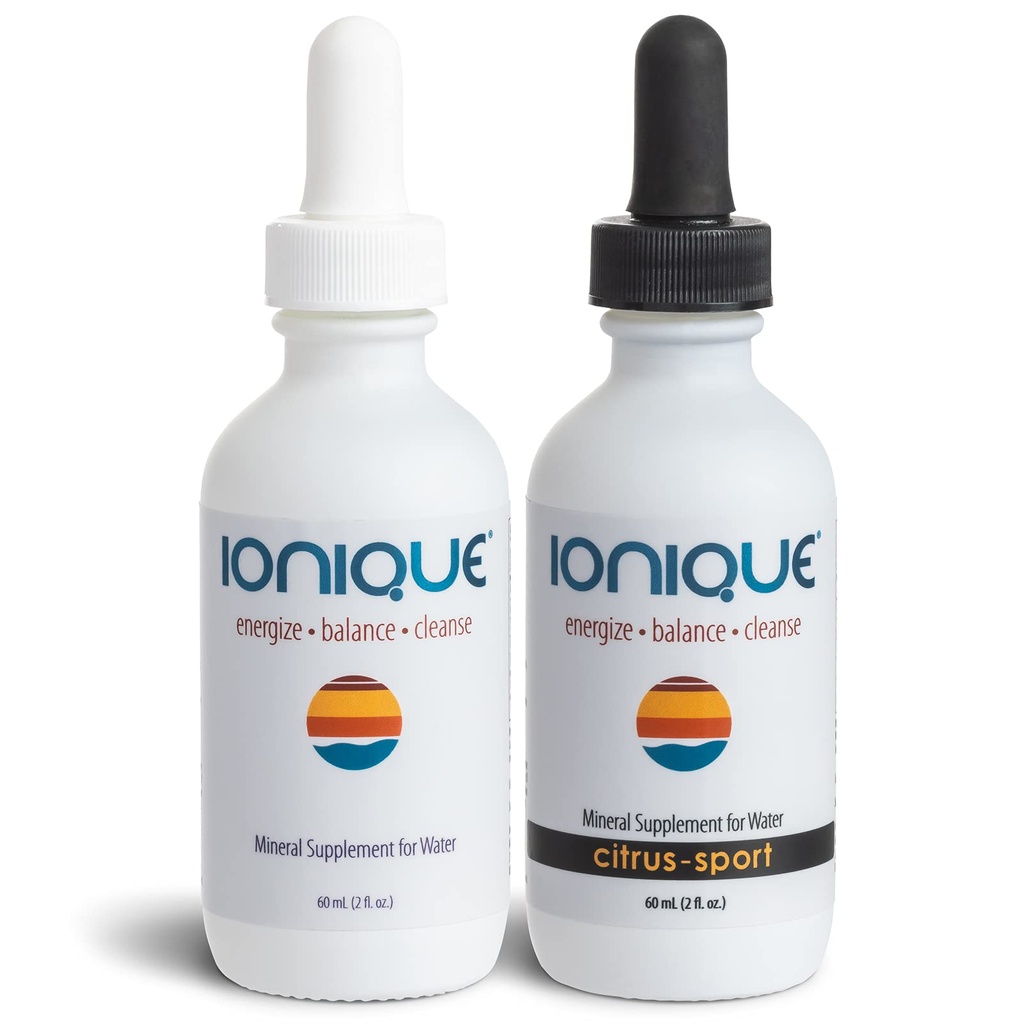 Mineral Supplement for Water - Tee Ultra-Premium Mineraalivesi - Magnesium, Trace Mineral & Electrolyte Hydration System, Mineralize suodatetaan ja RO vesi, kaksi 2 oz pullot nestemäisiä tippaja