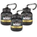 OnyWhey - Protein Powder ja täydentää Funnel Keychain, Kannettava To-Go Container kuntosali, harjoitukset, kunto ja Travel - TSA hyväksytty, Classic 3-paketti