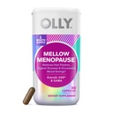 OLLY Mellow Menopause Supplements for Women, Supports Hot Flashes, Vaginal Dryness & Occasional Mood Swings, * Estro-G100®, GABA, Vegan Capsules, 1 månads Supply - 30 Count