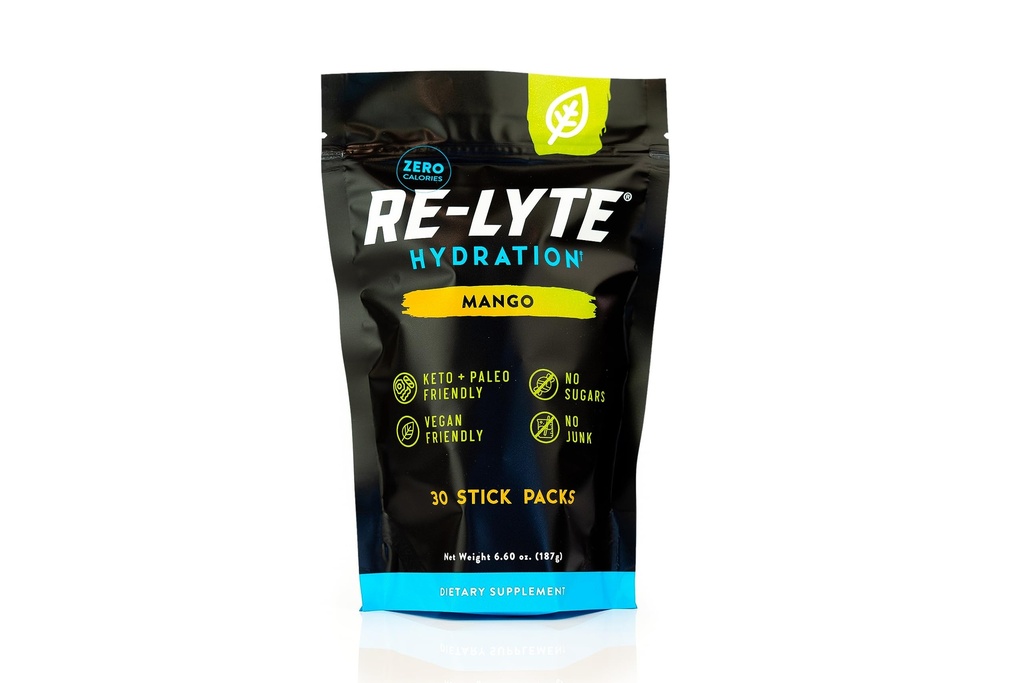 REDMOND Re- Lyte Hydratio Elektrolyytti Drink Powder Mix (Mango) 30 Stick Packs