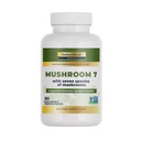 Naturens Lab Mushroom 7 Organic Blend - Fördelar Immunsystemet, cellfunktion och uthållighet - 90 kapslar (45 portioner)
