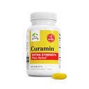 Terry Luonnollisesti Curamin Extra Strength - Curcumin & Boswellia täydennysosa tervettä verenkiertoa tuki - Turmeerinen täydentää tukea nivelet, lihasten terveys & Endorphin tuotanto - 60 tablettia