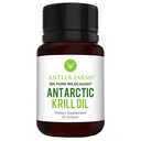 Antler Farms - 100% Pure Wild Caught Antarktis Krill Oil kylmästä, Pristine Waters, 60 Softgels Puhdista, Omega-3 EPA + DHA täydennysosa w/Astaksantiini, nopea imeytyminen