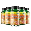 America Medic & Science Rapid- C 500 mg C-vitamiini Supplement 500 tablettia (5 pakkaus 100 tablettia) Päivittäinen immuunijärjestelmän tuki, antioksidantti ... Vegaani, GMO: n ulkopuolella päällystetty askorbiinihappo aikuisille miehille ja naisille