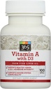 365 by Whole Foods Market, A-vitamiini D3, 100 ct