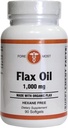 Pellavaöljy, 1000 mg, 90 Softgels